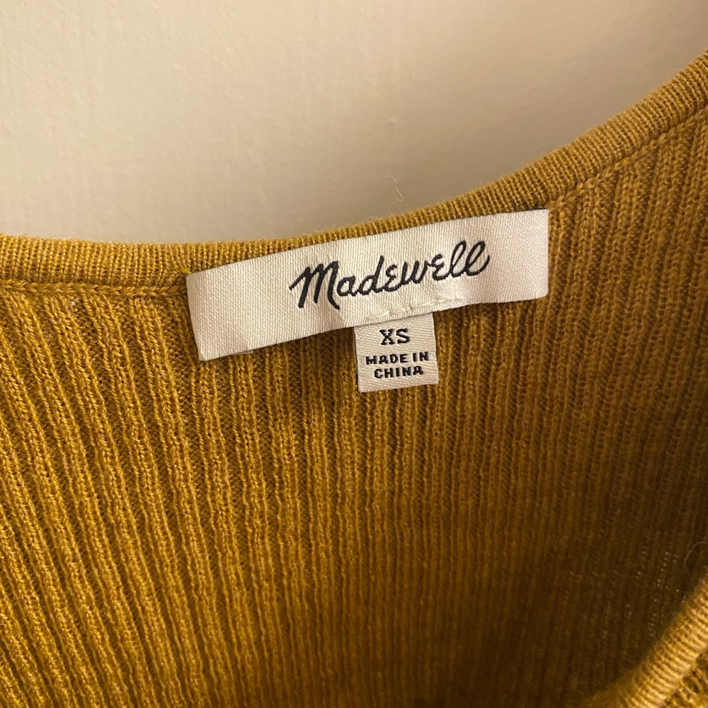 Madewell Ruffle Tank (size small) - Picture 2 of 2